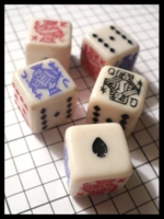 Dice : Dice - Poker Dice - Poker Dice 5 Ace is Spade - Ebay Apr 2010